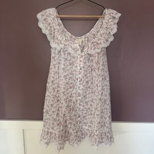 Shabby Chic Lace Nightgown